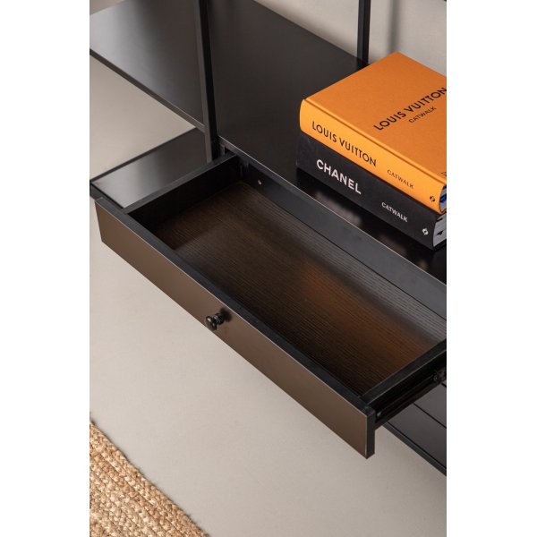 Amarillo bokhylle - Svart Amarillo bokhylle - Svart