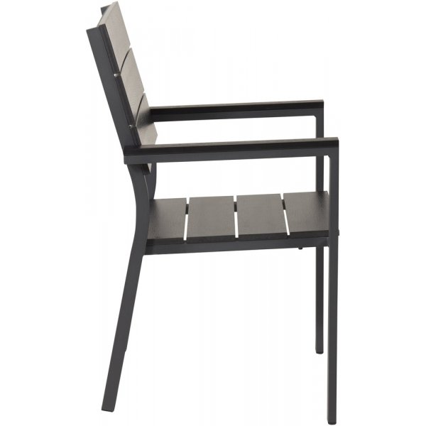 Levels spisestuestol - Svart