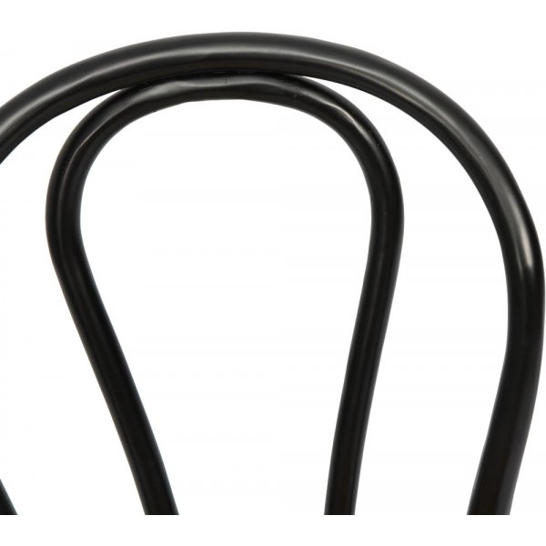 Danderyd stol Nr. 18 - Svart / rotting sete