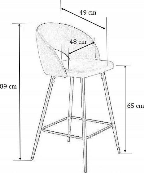 Pelican barstol 96 - Gr