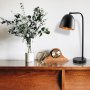 Tattoo bordlampe - Svart
