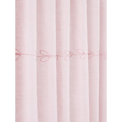 Amie gardin 2-pakning 2 x 140 x 280 cm - Lys rosa