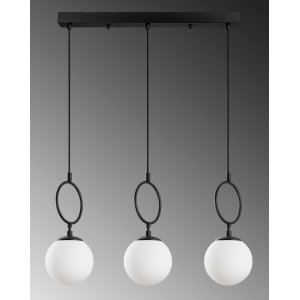 Ring taklampe 13438 - Sort