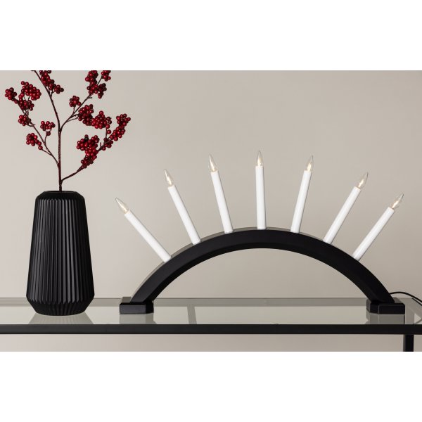 Kebnekaise adventsstjerne - Sort/Hvit Kebnekaise adventsstjerne - Sort/Hvit