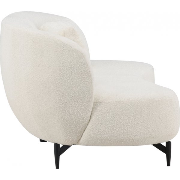 Luna 3-seters sofa - Sort/Hvit Luna 3-seters sofa - Sort/Hvit