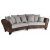 Western 4-seter buet sofa - Vintage / Beige + Mbelpleiesett for tekstiler