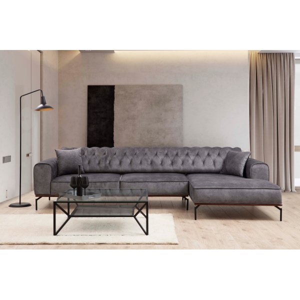 Siesta divansofa - antrasitt