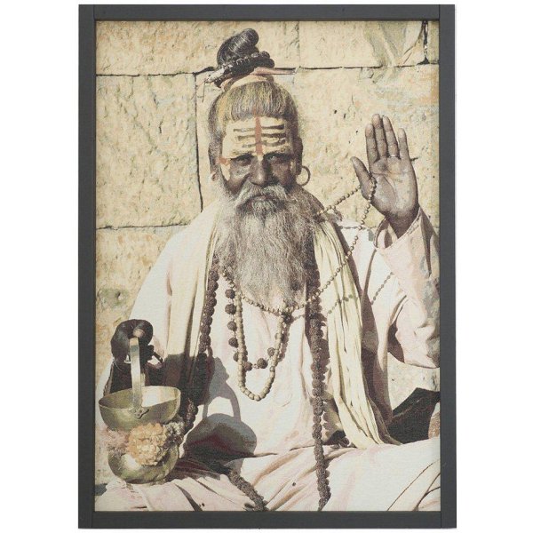 Daksha veggheng 100 x 140 cm - Brun