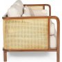 Peanut 3-seters sofa - Krem