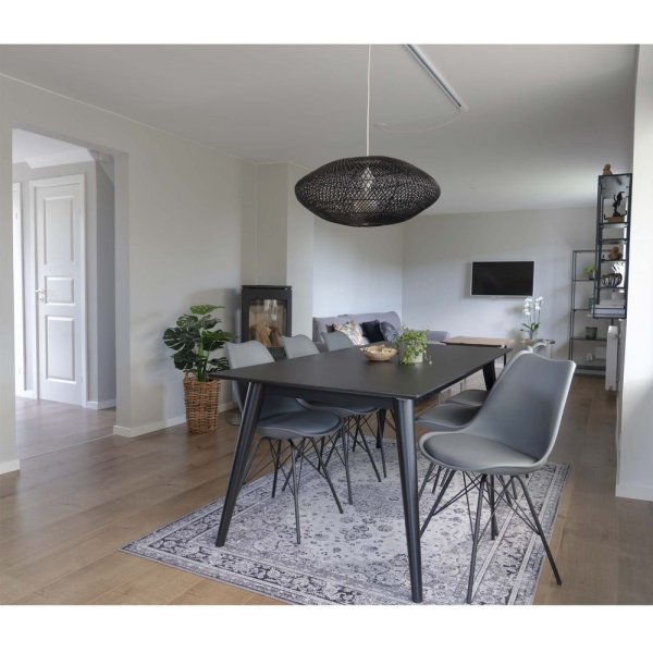 Oslo Spisestol - Grå/Svart Oslo Spisestol - Grå/Svart