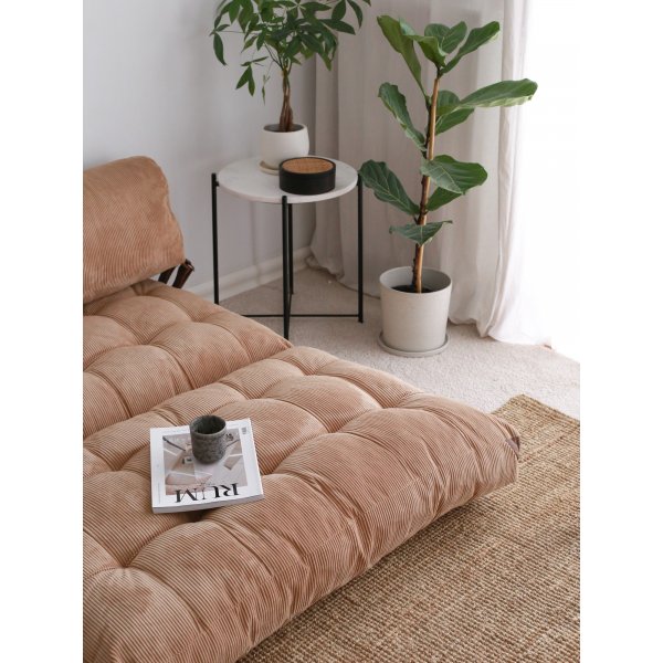 Sammenleggbar 2-seters sovesofa - Camel Sammenleggbar 2-seters sovesofa - Camel