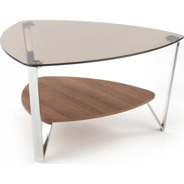 Gail salongbord 80 x 80 cm - Brun