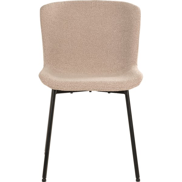 Maceda spisestuestol Beige boucle