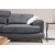 Frido 2-seters sofa - Antrasitt
