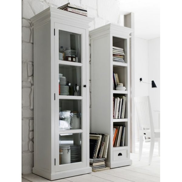 Halifax vitrineskap - Hvit