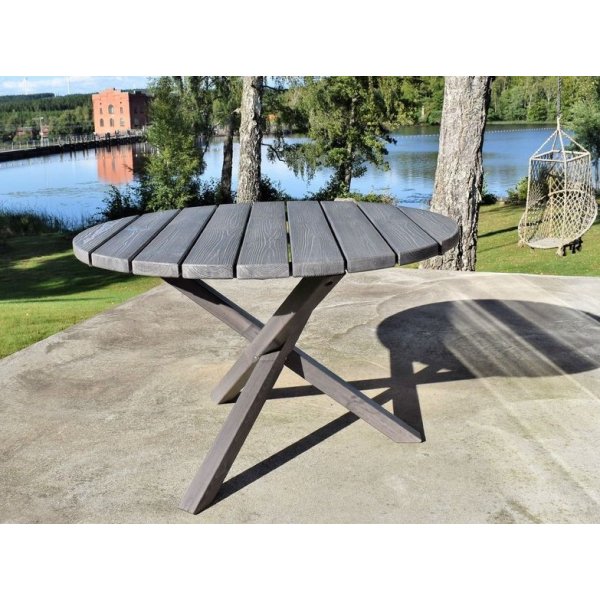 Scottsdale spisebord rundt 112 cm - Shabby Chic Scottsdale spisebord rundt 112 cm - Shabby Chic