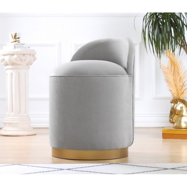 Dover puff - lys grå Dover puff - lys grå