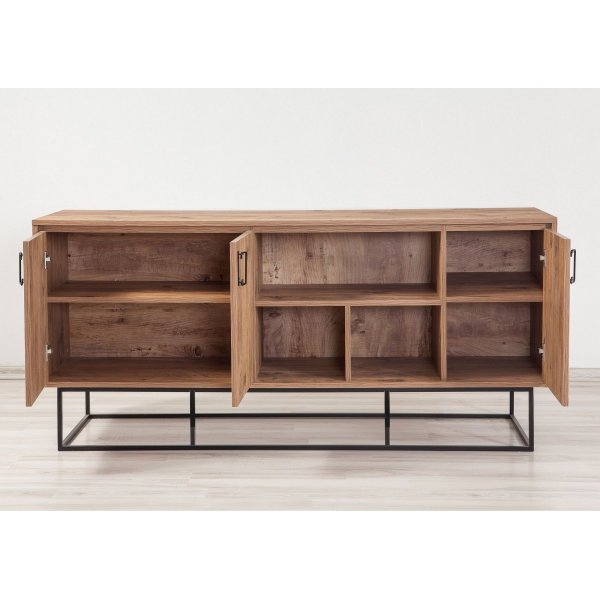 Quantum Medula skjenk - Furu/svart