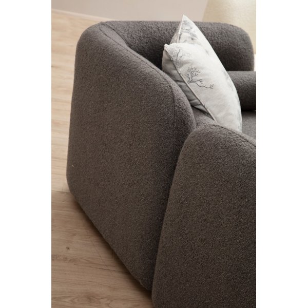 Victoria 3-seters sofa - Grå Victoria 3-seters sofa - Grå