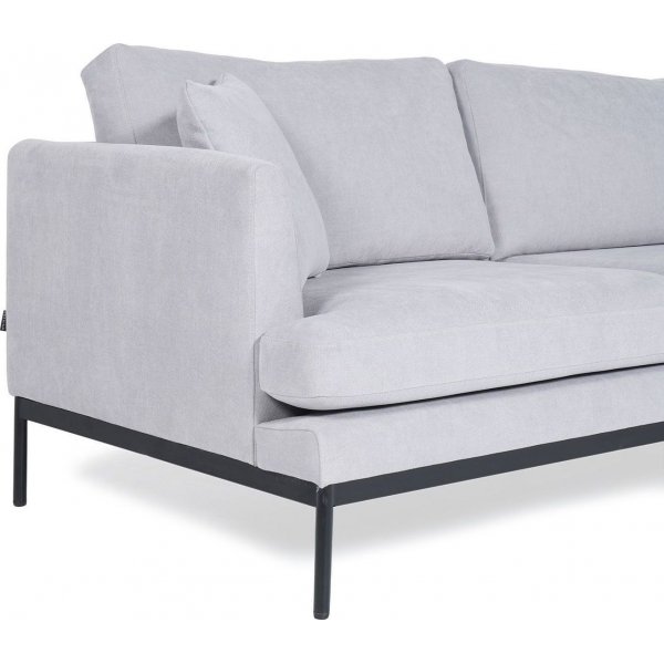 Pearl divansofa - Lysegr