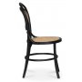 Sintorp spisegruppe, rundt spisebord 115 cm inkludert 4 stk. Alicia stoler i byd tre  Brown marmor (Laminat)