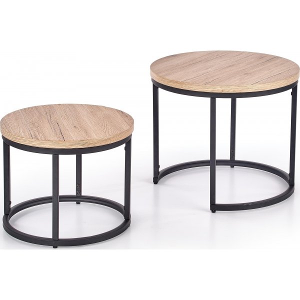 Tore satsbord - Eik/sort Tore satsbord - Eik/sort