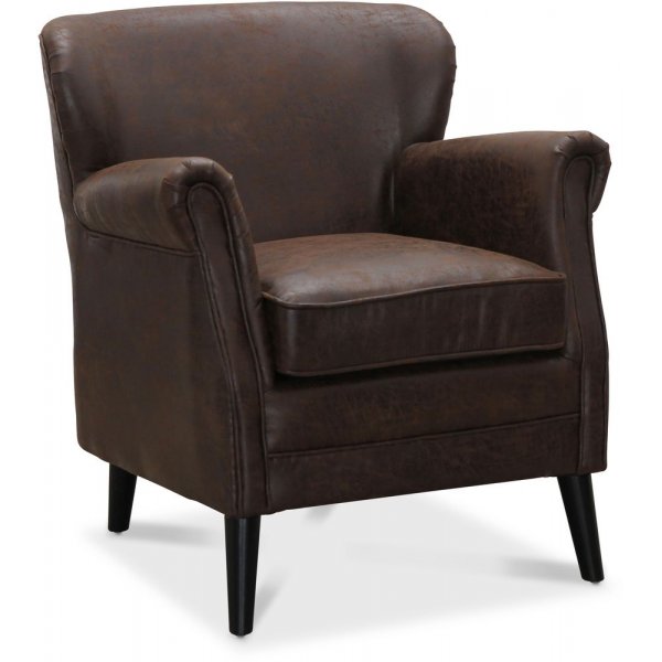 Wellington lenestol - Vintage brun