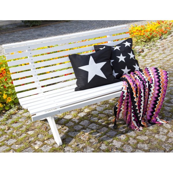 3-seters benk Lillesand - Hvit 3-seters benk Lillesand - Hvit