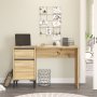Aristo skrivebord 120x44,5 cm - Filt/antrasitt