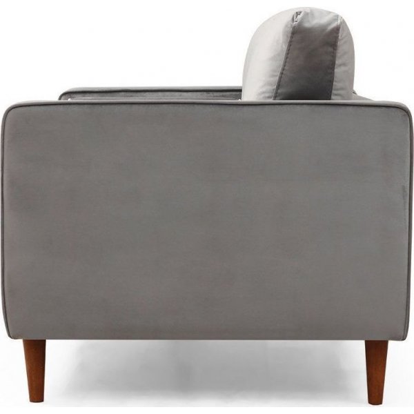 Rome 2-seters sofa - Lysegrå Rome 2-seters sofa - Lysegrå