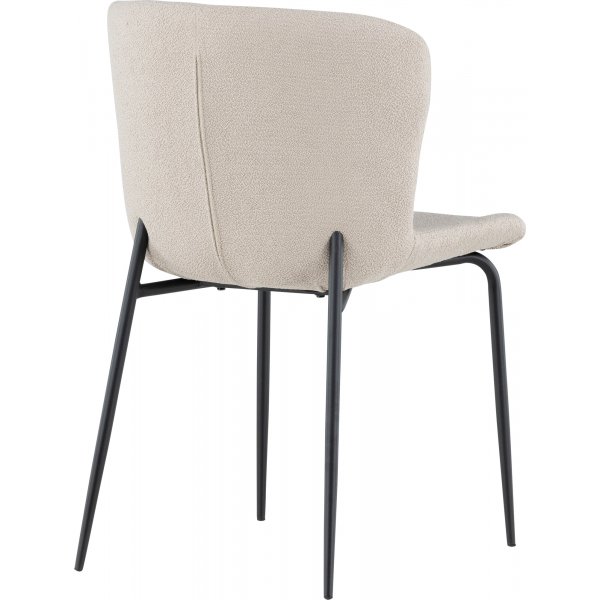 Modesto spisestol - Beige boucle Modesto spisestol - Beige boucle