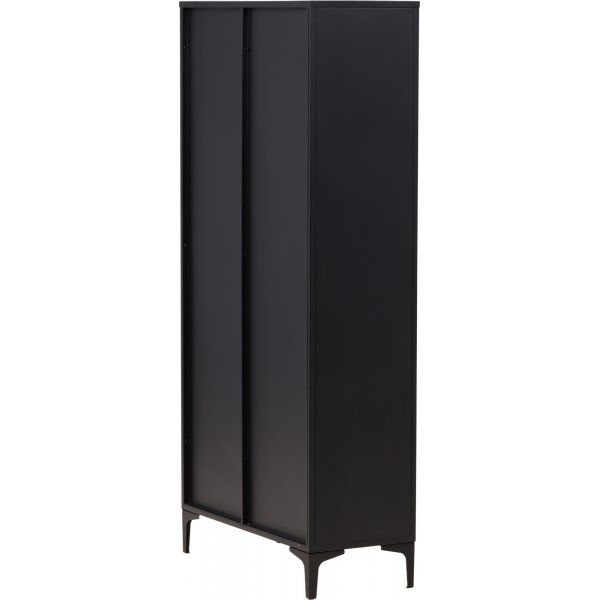Alexander vitrineskap - Sort