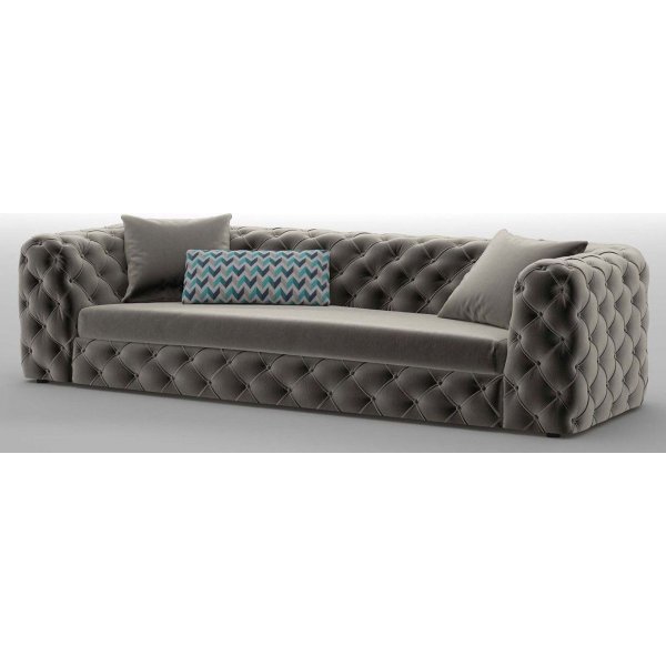 Zeus 3-seters sofa - Grå Zeus 3-seters sofa - Grå