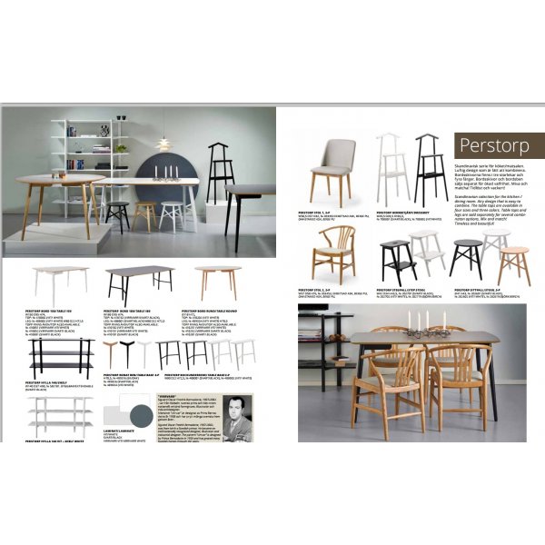 Perstorp spisebord 150 cm - Velg farge! Perstorp spisebord 150 cm - Velg farge!