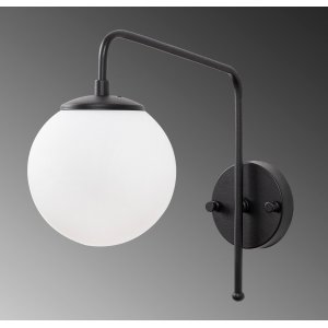 Viran vegglampe 10935 - Sort/hvit