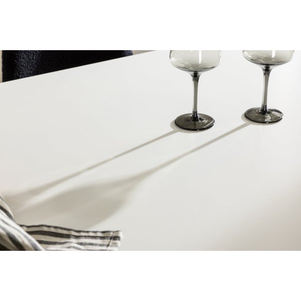 Silar spisebord 180 x 90 cm - Hvit
