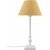 Lisa bordlampe - Hvit/oker - 45 cm