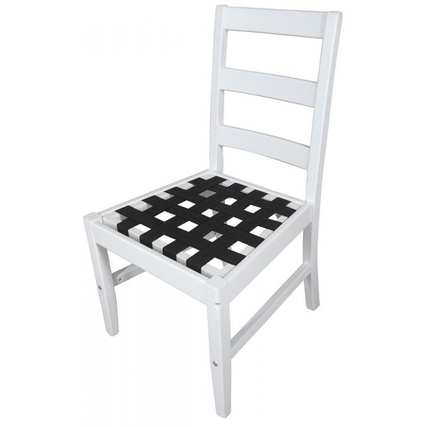 Brixton stol - Hvit/svart Brixton stol - Hvit/svart