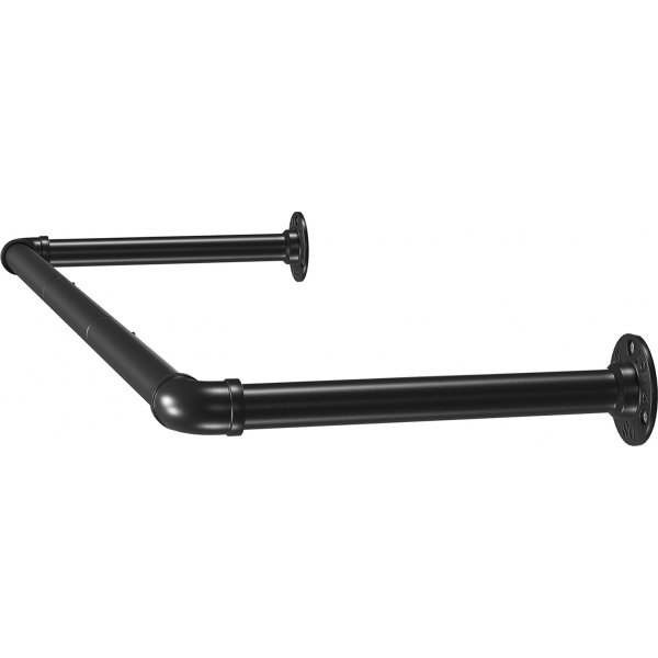 Adjutant klesstang, 2-pakning - Sort Adjutant klesstang, 2-pakning - Sort