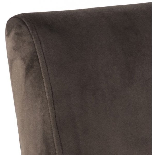 Cloe lenestol - Brun/svart