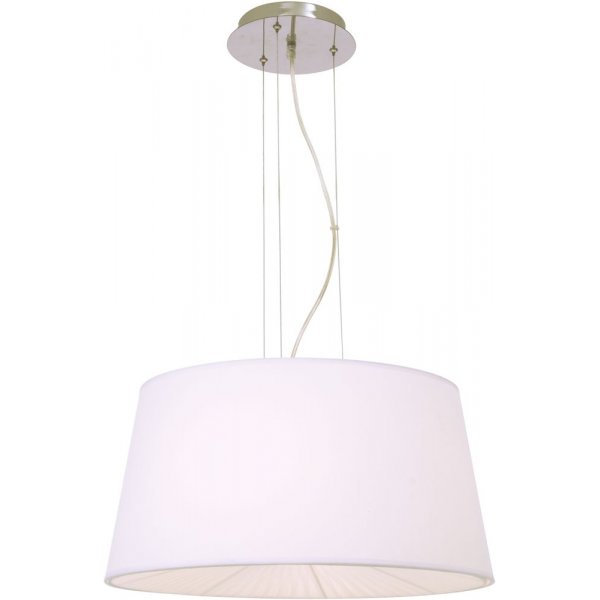 Taklampe Omega - Hvit/krom