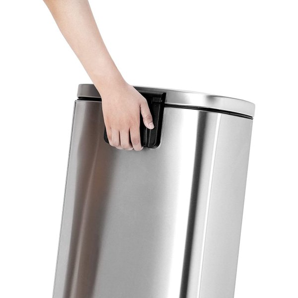 Totte søppelbøtte 30 l - Sølv Totte søppelbøtte 30 l - Sølv