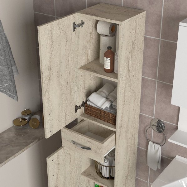 Selin baderomsskap - Travertin Selin baderomsskap - Travertin