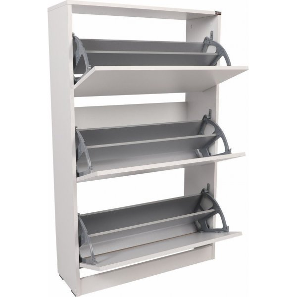 Shock skoskap 3 - Hvit