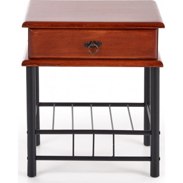 Vivian nattbord - Antikk kirsebær/sort Vivian nattbord - Antikk kirsebær/sort