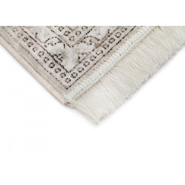 Maskinvevet teppe Casablanca Kashan - Sølv Maskinvevet teppe Casablanca Kashan - Sølv