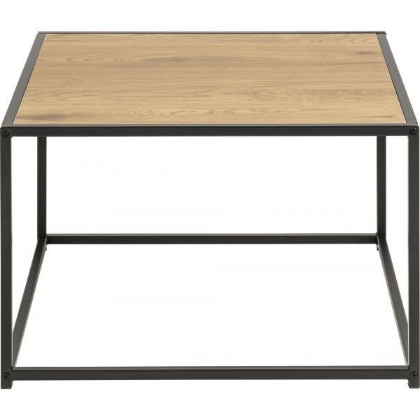 Seaford salongbord 60 cm - Eik/sort Seaford salongbord 60 cm - Eik/sort