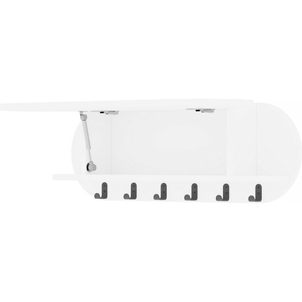 Krom kleshenger - Hvit Krom kleshenger - Hvit