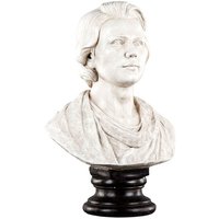 Byste statue John - Krem/brun Byste statue John - Krem/brun