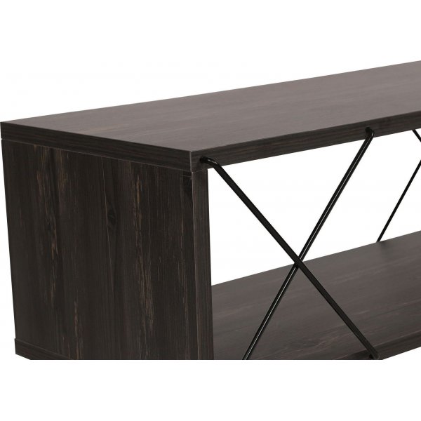 Street mediebenk - Mørkebrun Street mediebenk - Mørkebrun